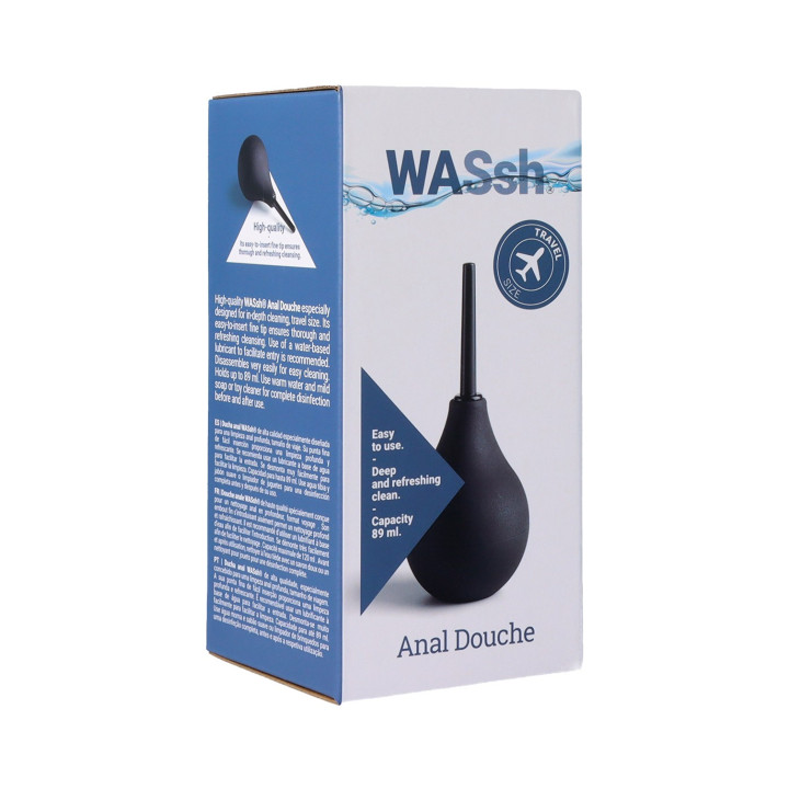 BLACK ANAL CLEANING ENEMA 89 ML