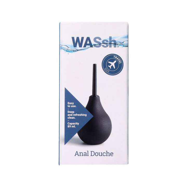 BLACK ANAL CLEANING ENEMA 89 ML