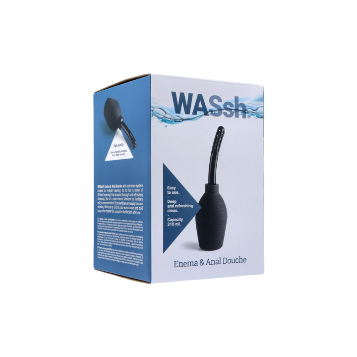 BLACK ANAL CLEANING ENEMA 310 ML