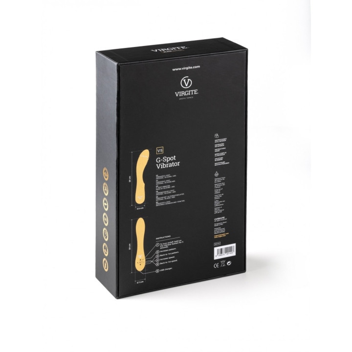 V5 BLACK EDITION RECHARGEABLE VIBRATOR