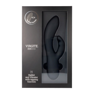 V9 BLACK RECHARGEABLE TAPPING VIBRATOR