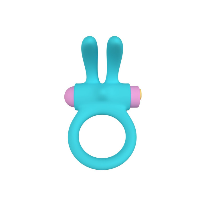 RINY VIBRATING RING W/ BLUE SILICONE USB CONTROLLER