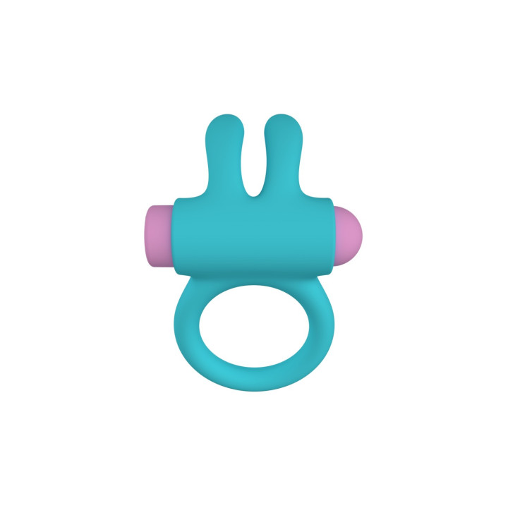 RINY VIBRATING RING W/ BLUE SILICONE USB CONTROLLER