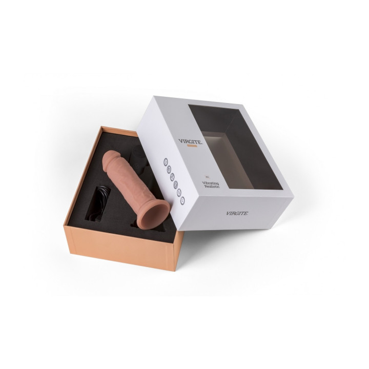 REALISTIC VIBRATOR "R11" FLESH 14.4CM W/ REMOTE CONTROL