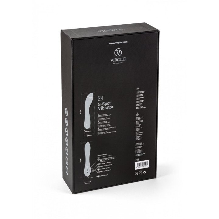 RECHARGEABLE VIBRATOR V5 PURPLE