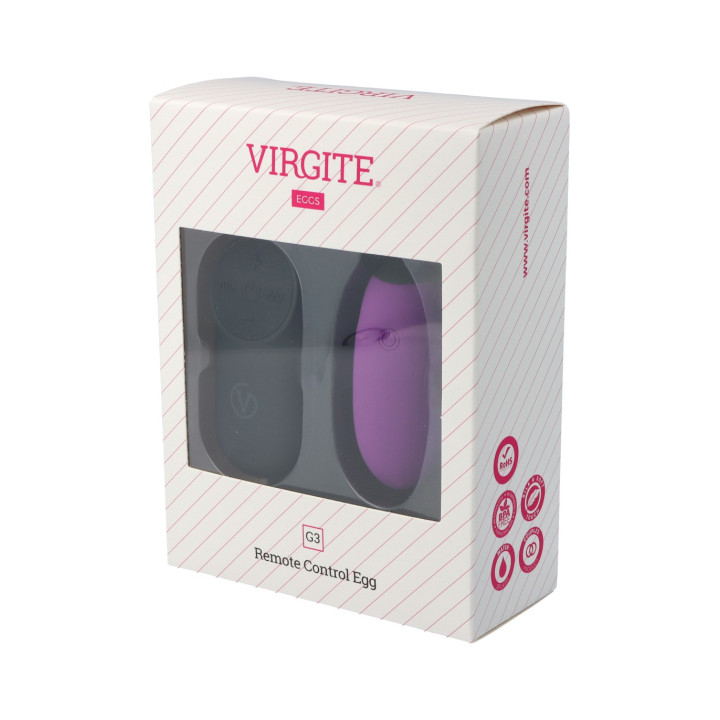 G3 RECHARGEABLE PURPLE VIBRATING EGG
