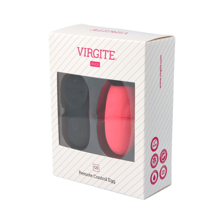 PINK RECHARGEABLE G5 VIBRATING EGG