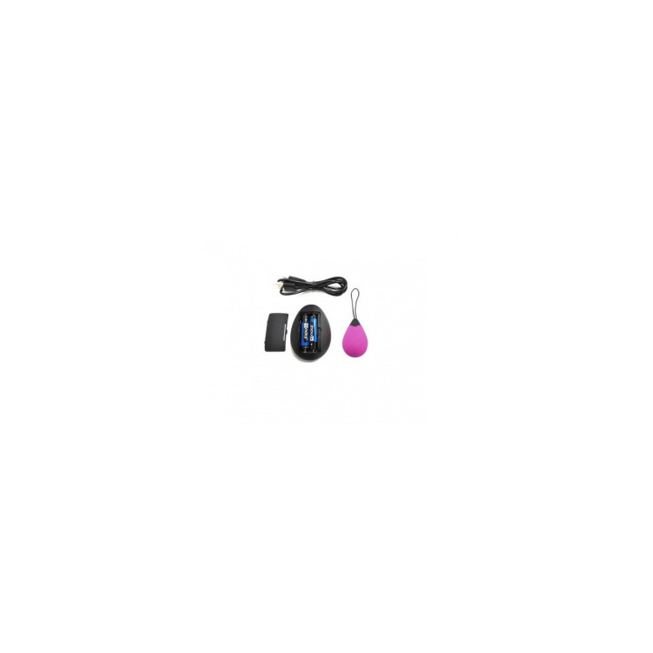 G1 RECHARGEABLE PINK EGG WITH REMOTE CONTROL