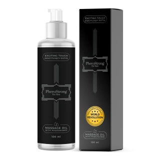 PheroStrong Pheromone For Men Massage Oil