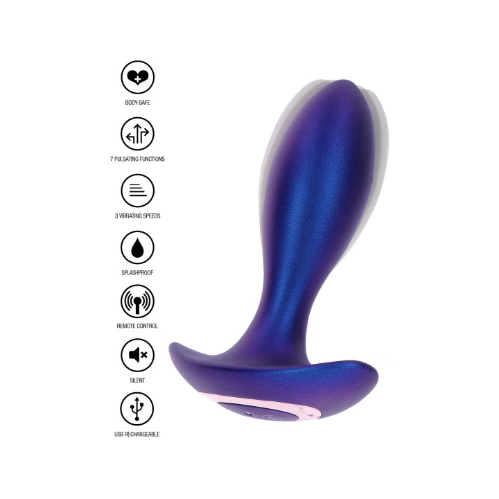 ToyJoy Buttocks The Brave Vibrating Anal Plug