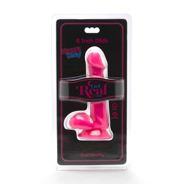 Happy Dicks Dildo 6 inch Balls