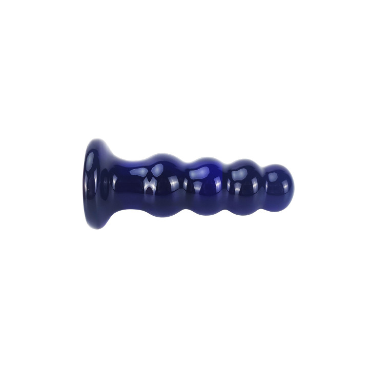 ToyJoy Buttocks Radiant Vibrating Glass Plug