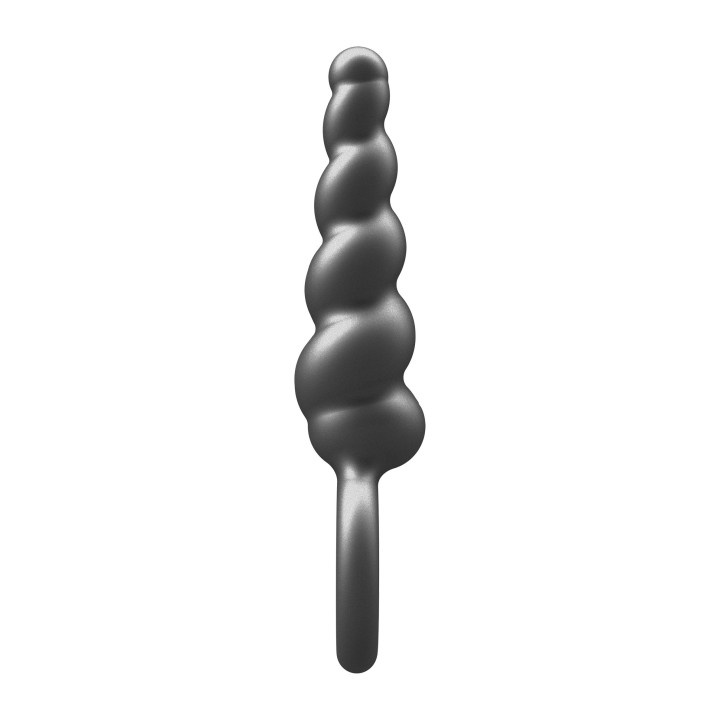 ToyJoy Buttocks The Screw Metallic Silicone Plug