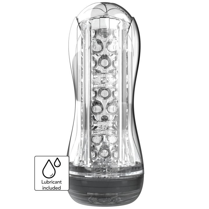 Big Clear Blast Vacuum Stroker