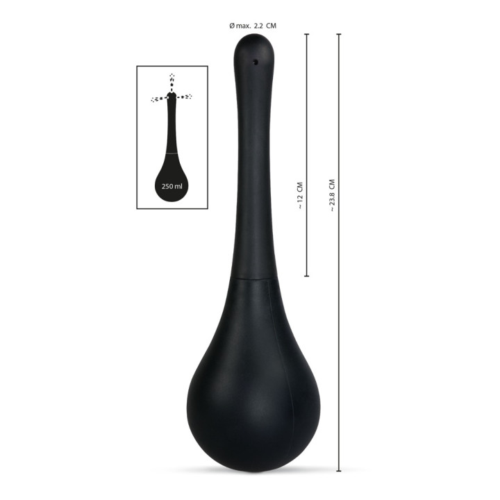 Rebel Anal Shower Black