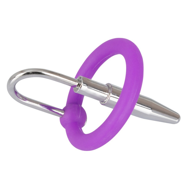 Penis Plug+Silicone Glans Ring