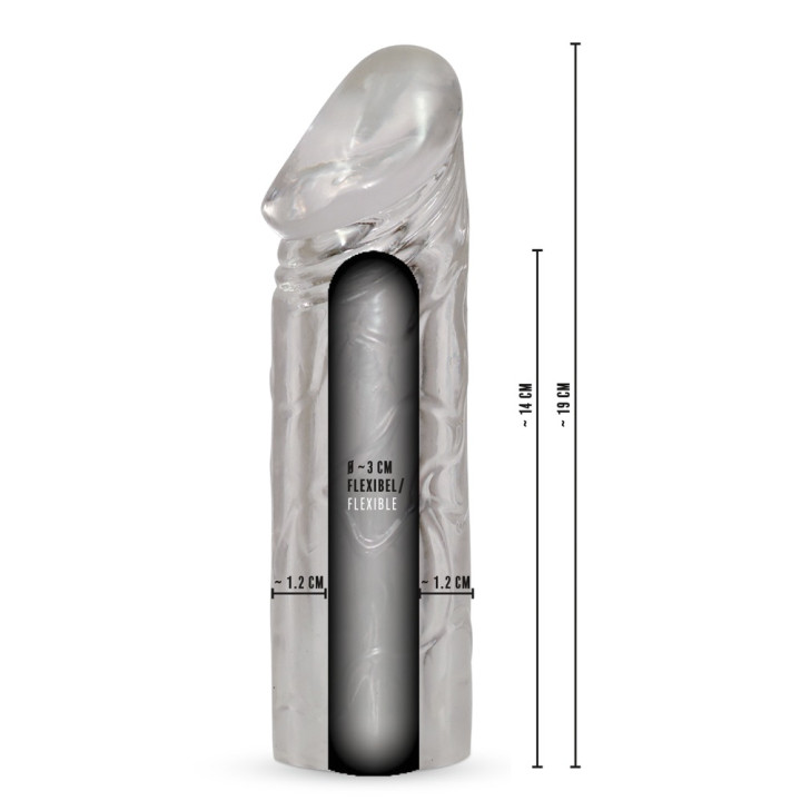 Rebel Mega Dick Sleeve