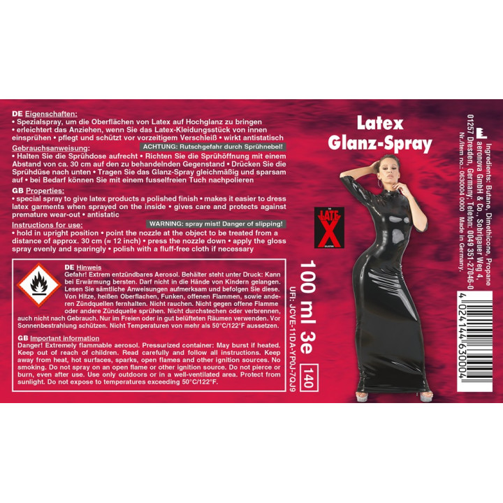 Latex Gloss Spray 100