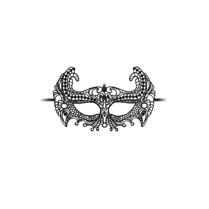 Empress - Black Lace Mask