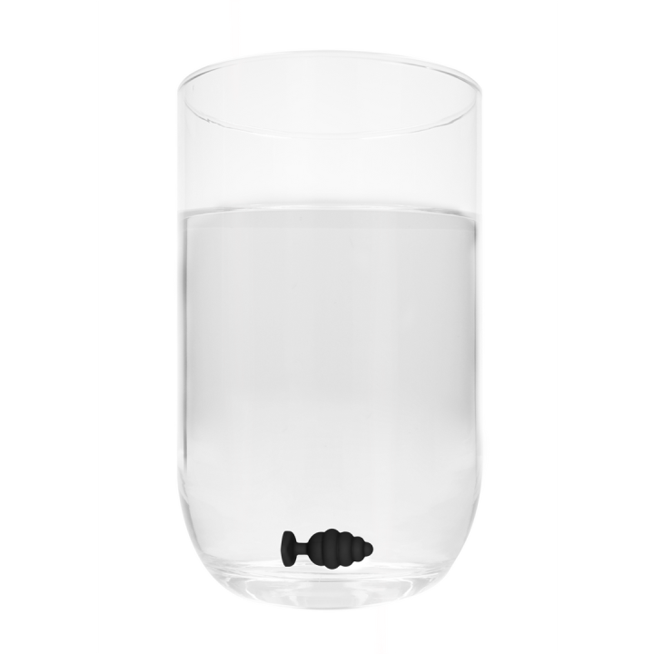 Ribbed Diamond Heart Plug - Regular