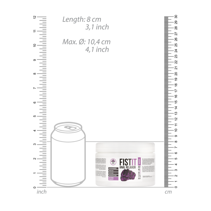 Anal Relaxer - 17 fl oz / 500 ml