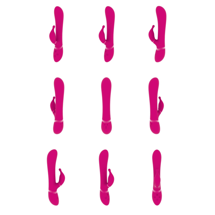 Chou - G-Spot Rabbit  Clitoral Stimulator - Pink