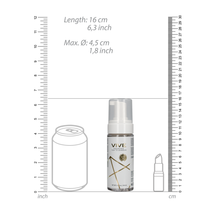 Foaming Toy Cleaner - 4.7 fl oz / 140 ml