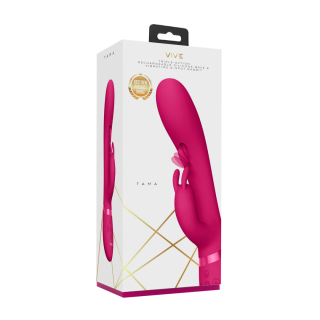 Tama - Wave  Vibrating G-Spot Rabbit - Pink