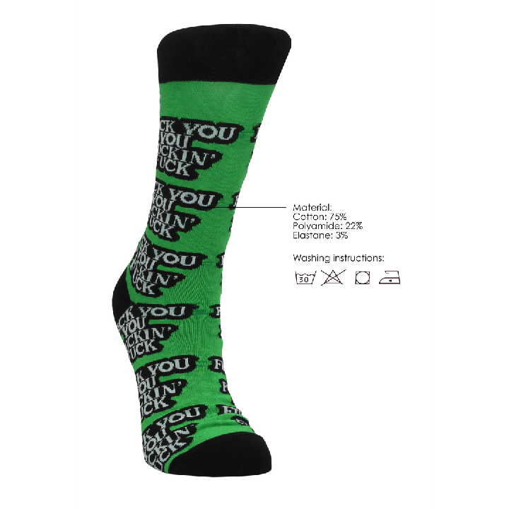 Fuck You Socks - US Size 2-7,5 / EU Size 36-41