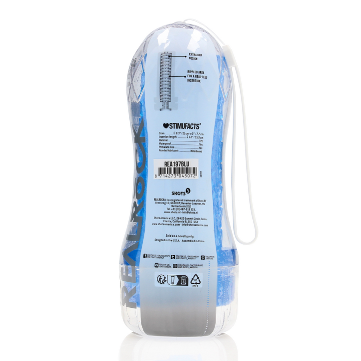 Easy Rider - Textured Masturbator - Blue
