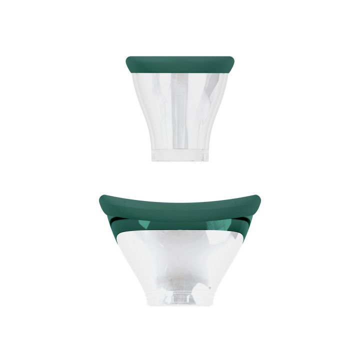 Boost - Rechargeable Vulva and Breast Pump - Forest Green