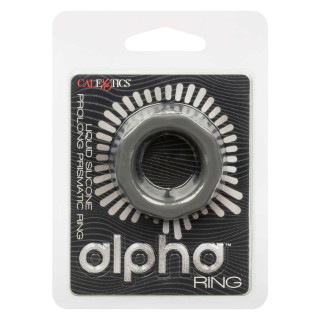 CalExotics Alpha Liquid Silicone Prolong Prismatic Ring
