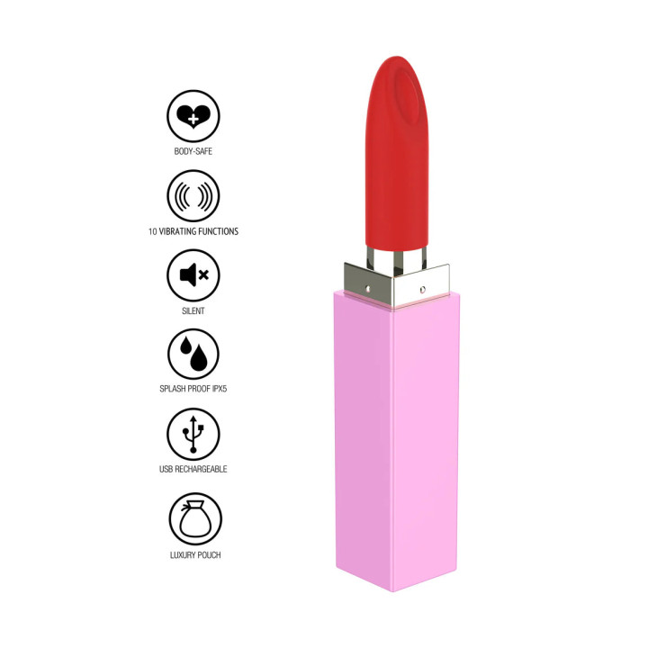 Sealed With A Kiss Lipstick Vibe