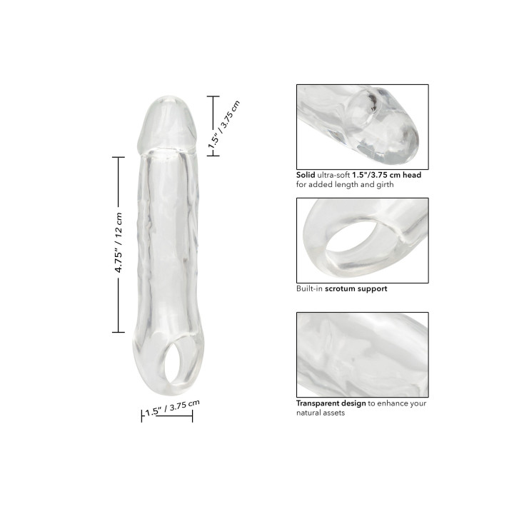 Clear Extension 6.5 inch