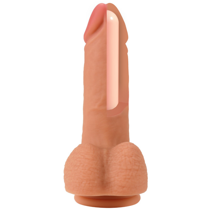 Realistic Dildo Liquid Silicone 16 cm