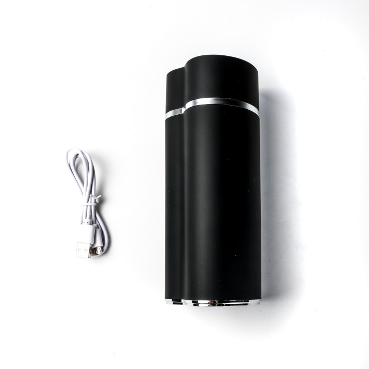Simple Pleasure masturbator z wibracją wagina cyberskóra ładowany usb  złoty