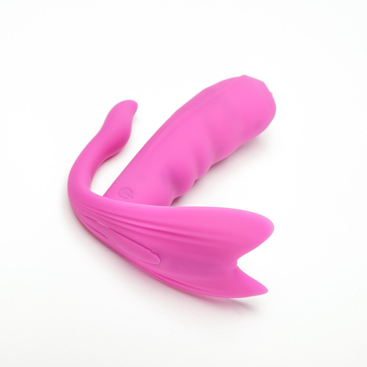 Velvet Touch stymulator łechtaczki sterowany bezprzewodowo ładowany usb fioletowy