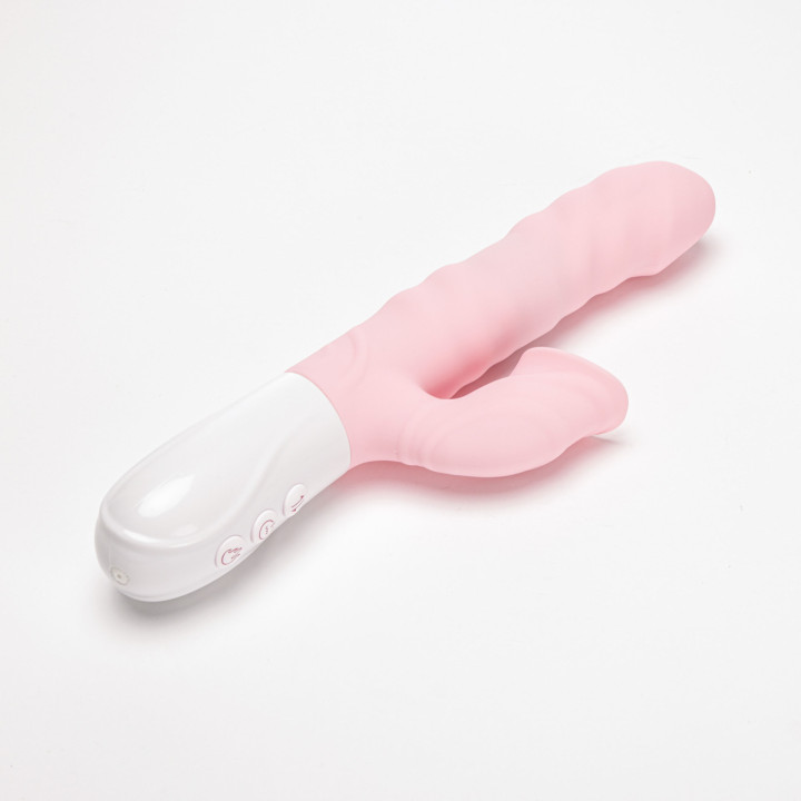 Velvet Touch wibrator silikonowy typ króliczek ładowany usb różowy