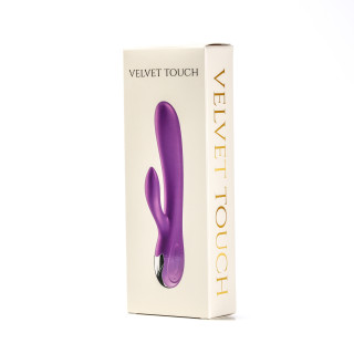 Velvet Touch wibrator silikonowy typ króliczek ładowany usb różowy