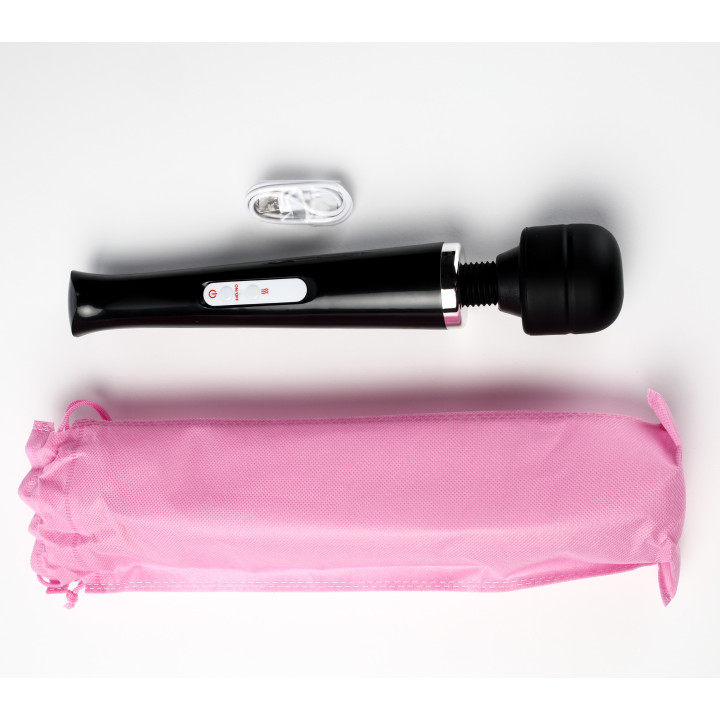 Simple Pleasure masażer kulowy magiczna różdżka ładowany usb czarny