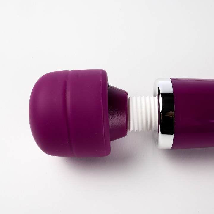 Simple Pleasure masażer kulowy magiczna różdżka ładowany usb fioletowy