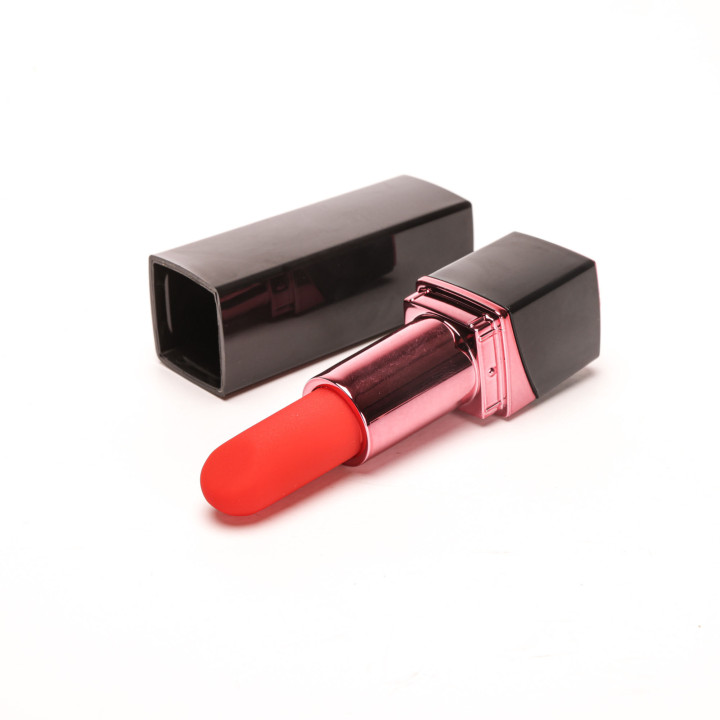 Velvet Touch wibrator mini w kształcie szminki ładowany usb czarny