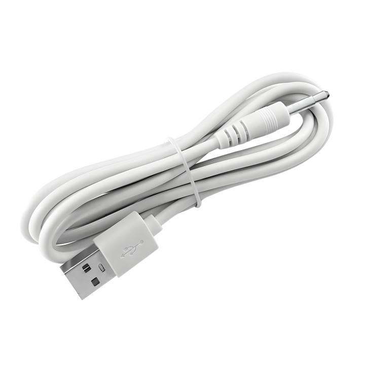 Party Up wibrator silikonowy typ króliczek ładowany usb kolor pudrowy różowy Dean