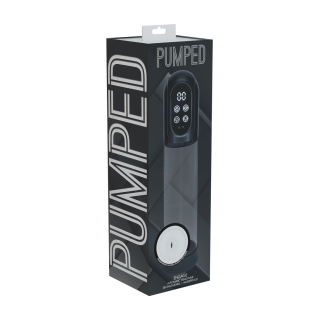 Engage - Automatic Waterproof Penis Pump and Masturbator - Gun Metal
