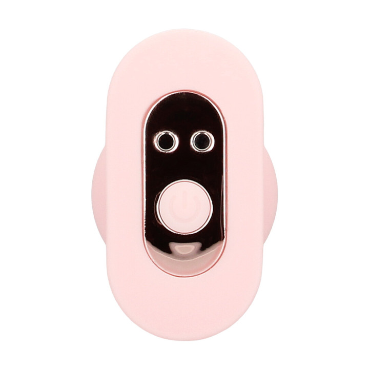 Velvet - Remote Control Vibrating Plug - Pink