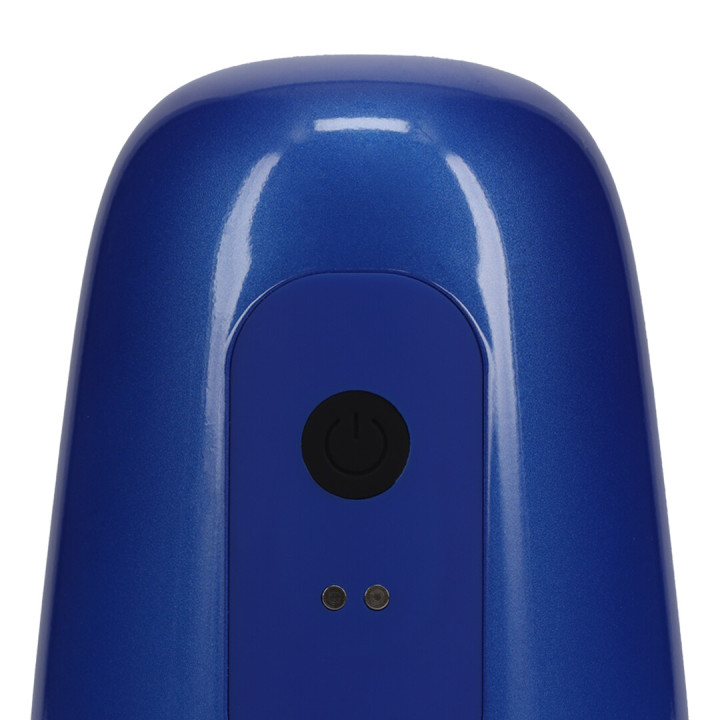 Pulsar - Negative Pressure Suction and Vibration Masturbator Pump - Metallic Blue