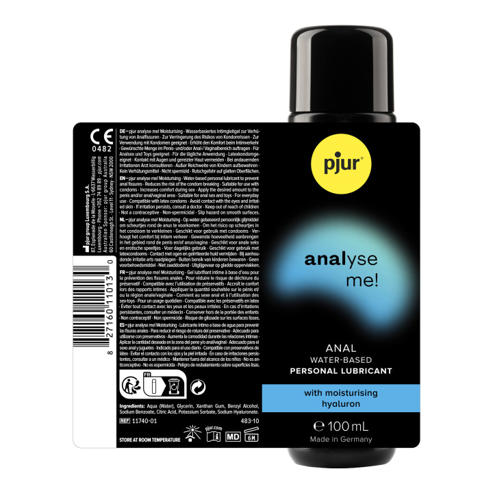 pjur analyse me! Moisturising - 100 ml