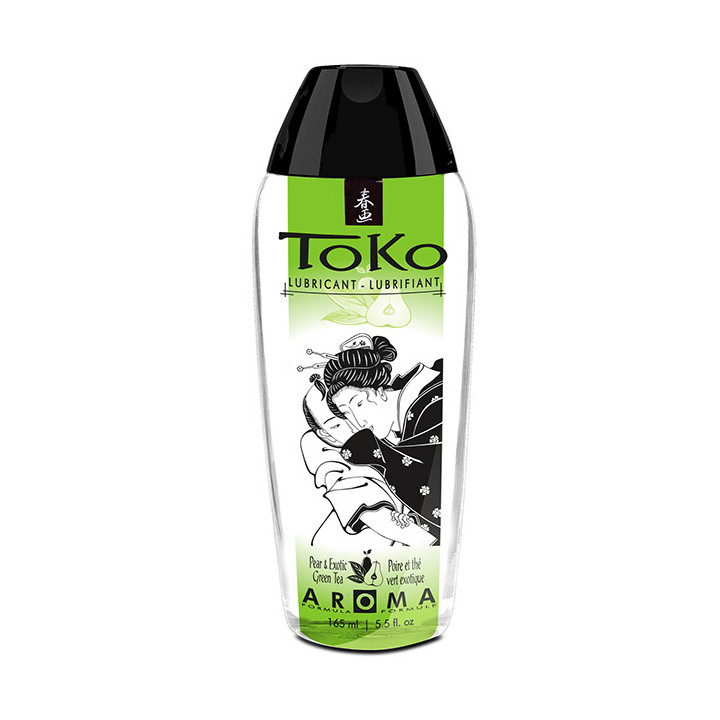Shunga lubricant toko aroma pear & exotic green tea