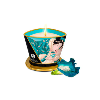 Shunga massage candle sensual island blossoms
