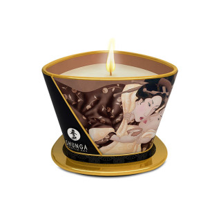 Shunga massage candle excitation intoxicating chocolate